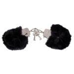 Меховые наручники Love Cuffs Черный